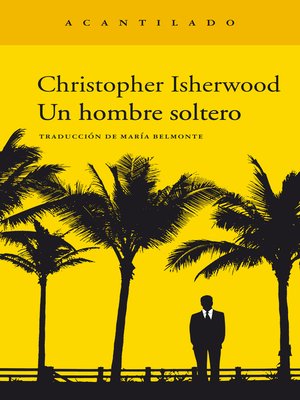 cover image of Un hombre soltero